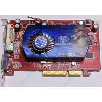 Б/У видеокарта 512Mb DDR2 ATI Radeon HD2600 PRO AGP Sapphire (Крым)